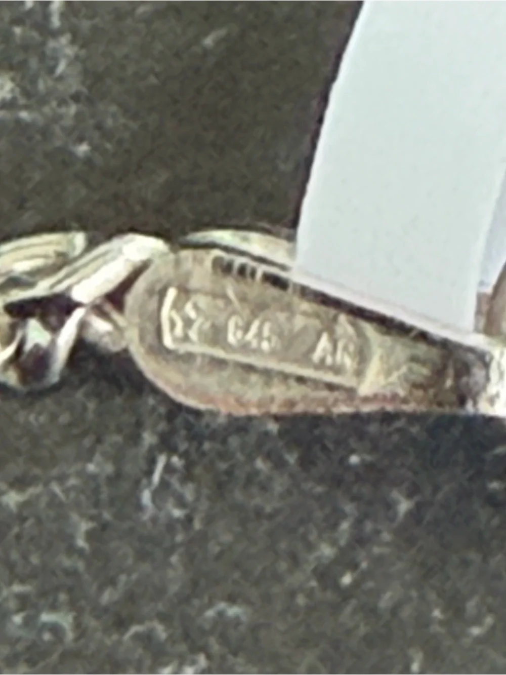 Men's 18kt. White Gold Curb Chain Necklace 23.5” long Made in Italy